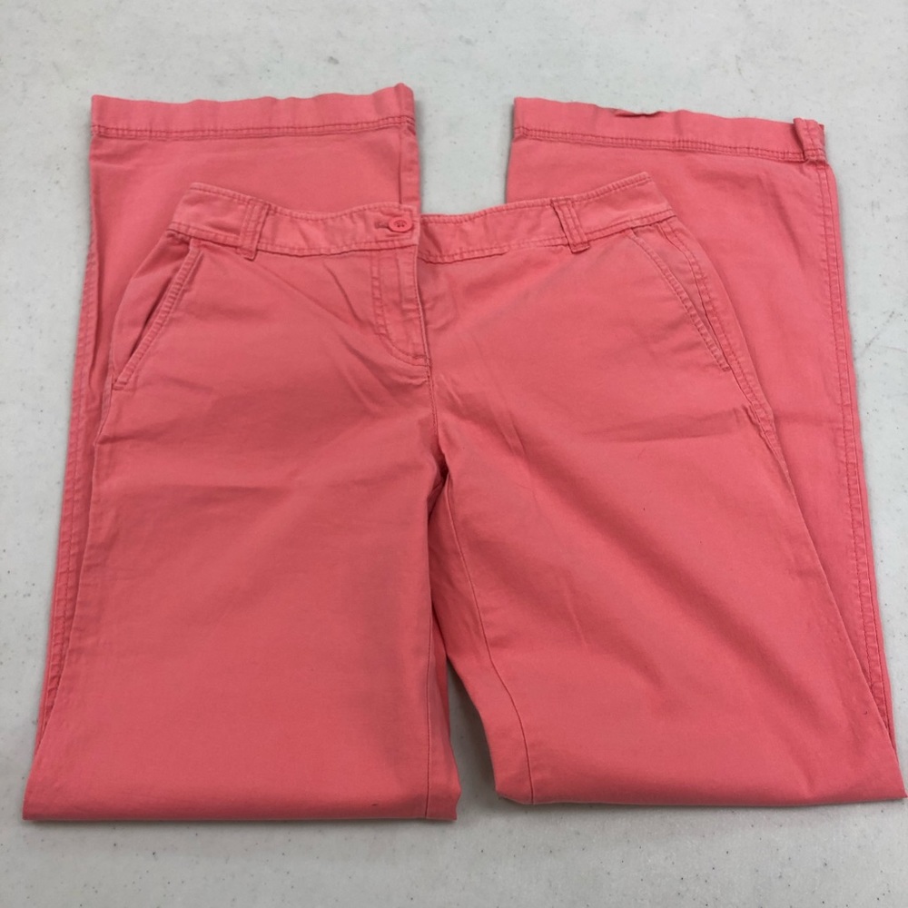 LOFT Chino Career Casual Khaki Style Pants Flare 0